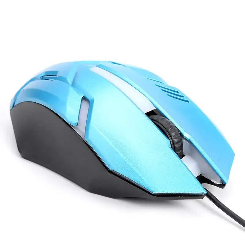 X7 USB Проводная мышь 1200 dpi светодиодный оптическая эргономичная игровая мышь 3 кнопки компьютерные геймерские мыши с подсветкой для ноутбуков