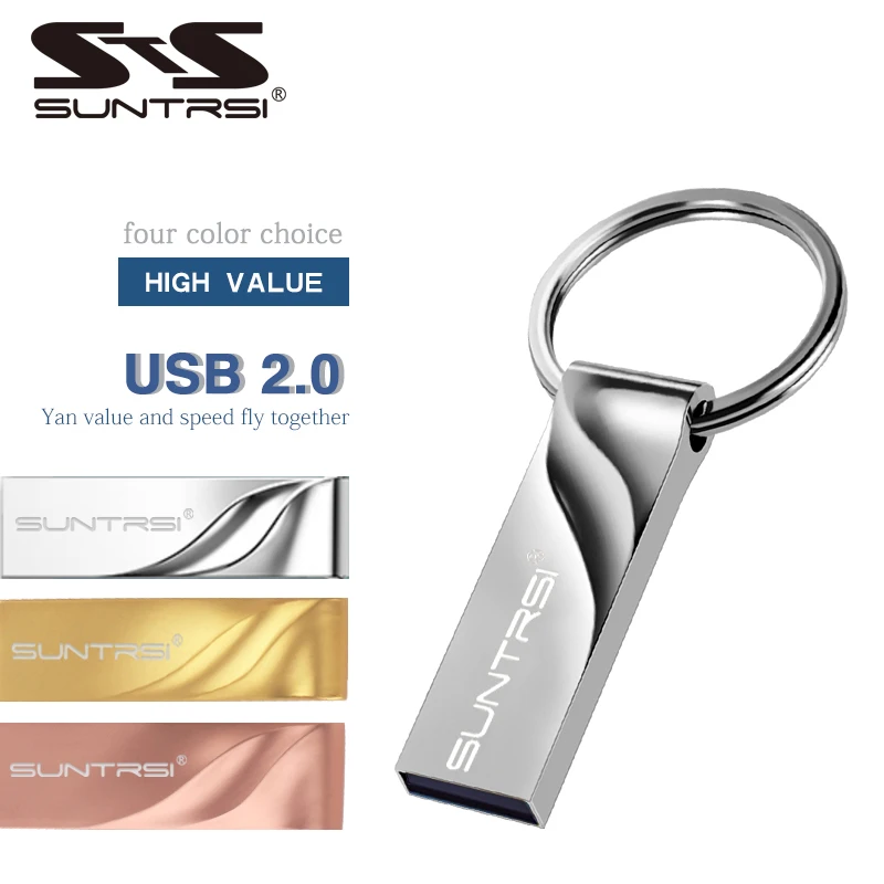USB-флеш-накопитель Suntrsi 64 ГБ 32 16 8 128 | Компьютеры и офис