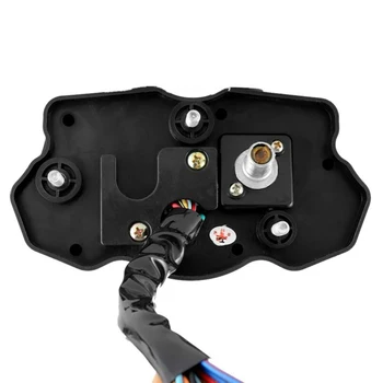 

Gauge Speedometer LCD Digital Replacement ABS Universal Motorcycle Black