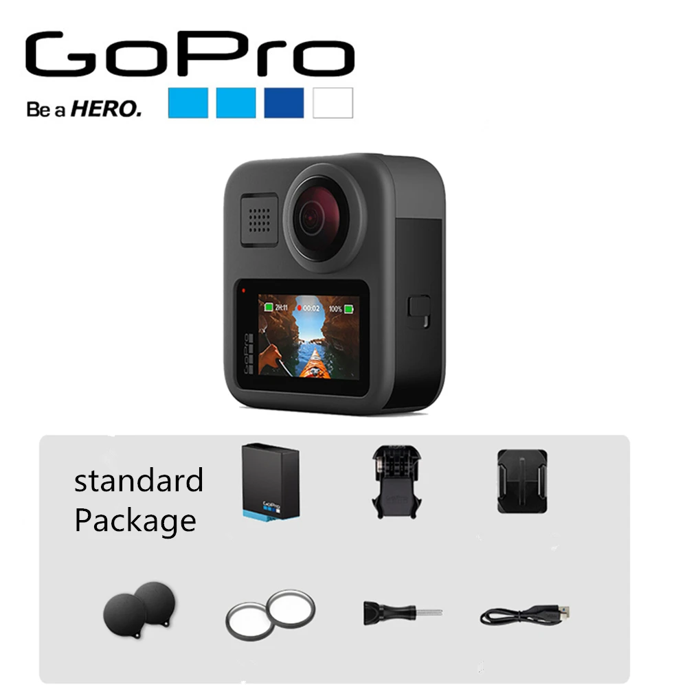 Экшн Камера Gopro MAX 360 водонепроницаемая уличная спортивная камера для прямой