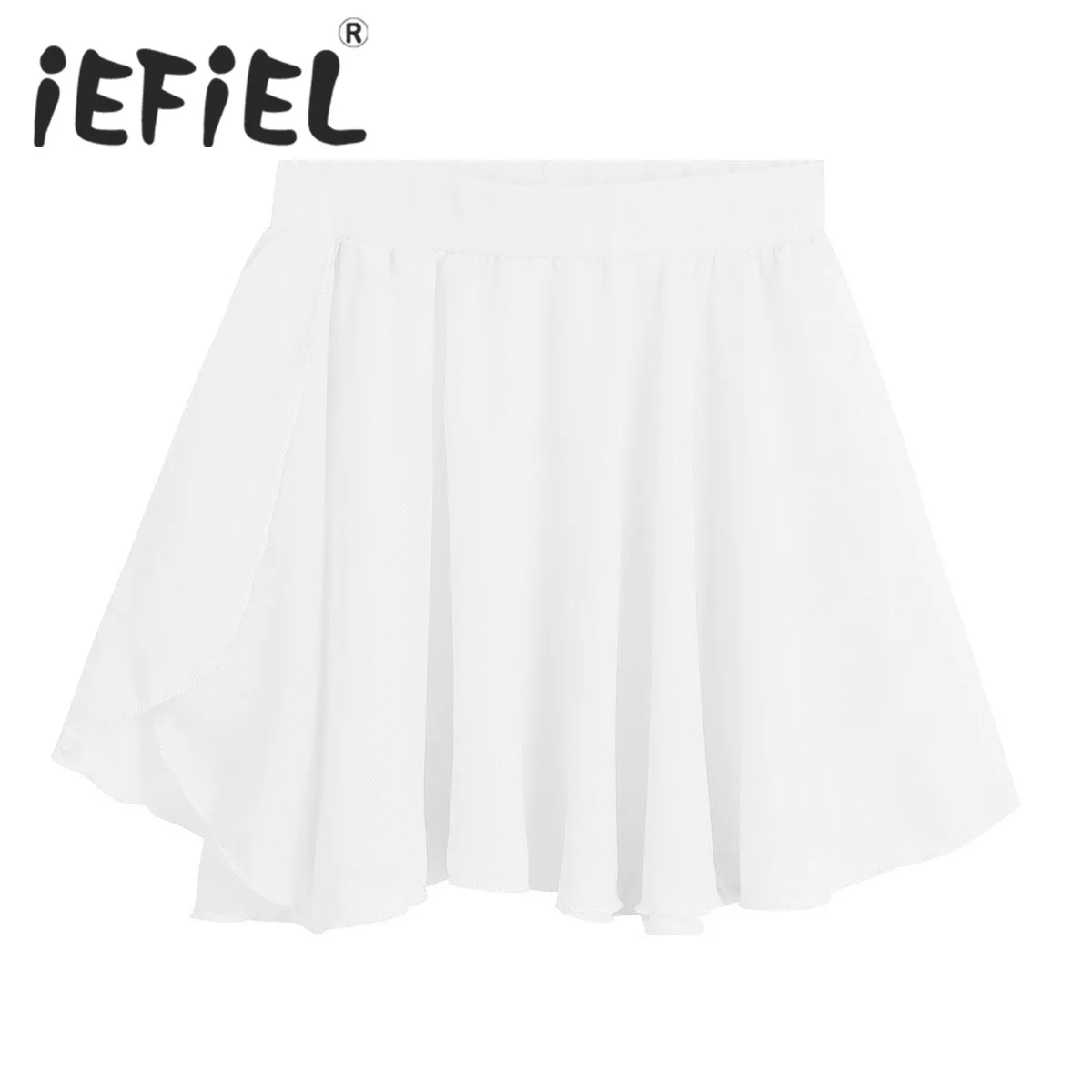 IEFiEL/Детские Классические шифоновые мини-юбочные танцевальные костюмы для балета и танцев для девочек