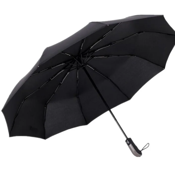 

Wind Resistant Folding Automatic Umbrella Rain Women Auto Luxury Big Windproof Umbrellas Rain For Men Black Coating 10K Parasol