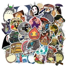 10/50 шт. в упаковке наклеек Totoro. Аниме Pegatina для детей на ноутбук