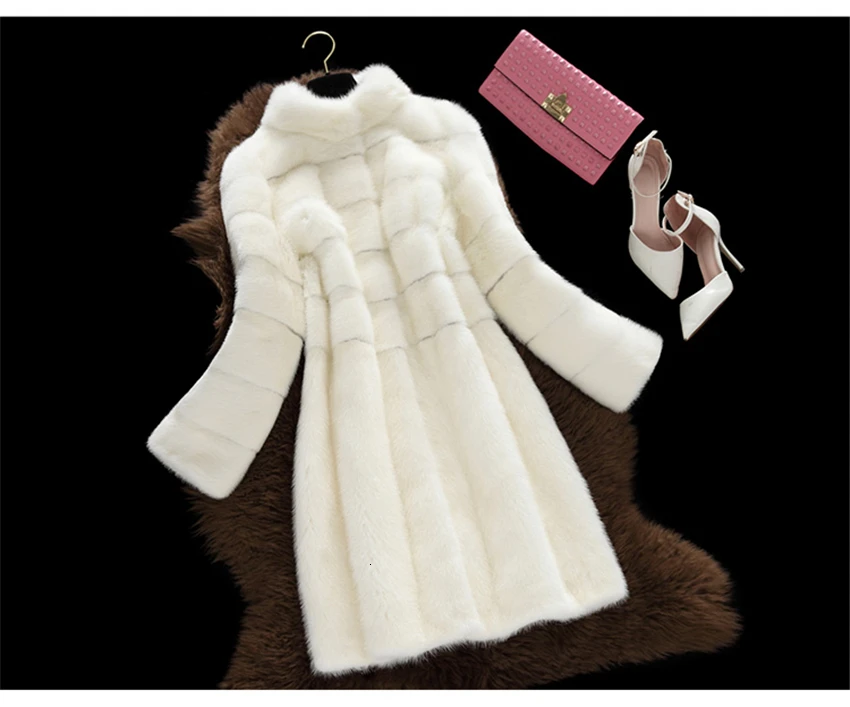 Women Luxury Brand Fur Coat Winter Women Long Faux Fur Coats Furry lady Fake Fur Coat Jacket High Quality abrigo pelo mujer