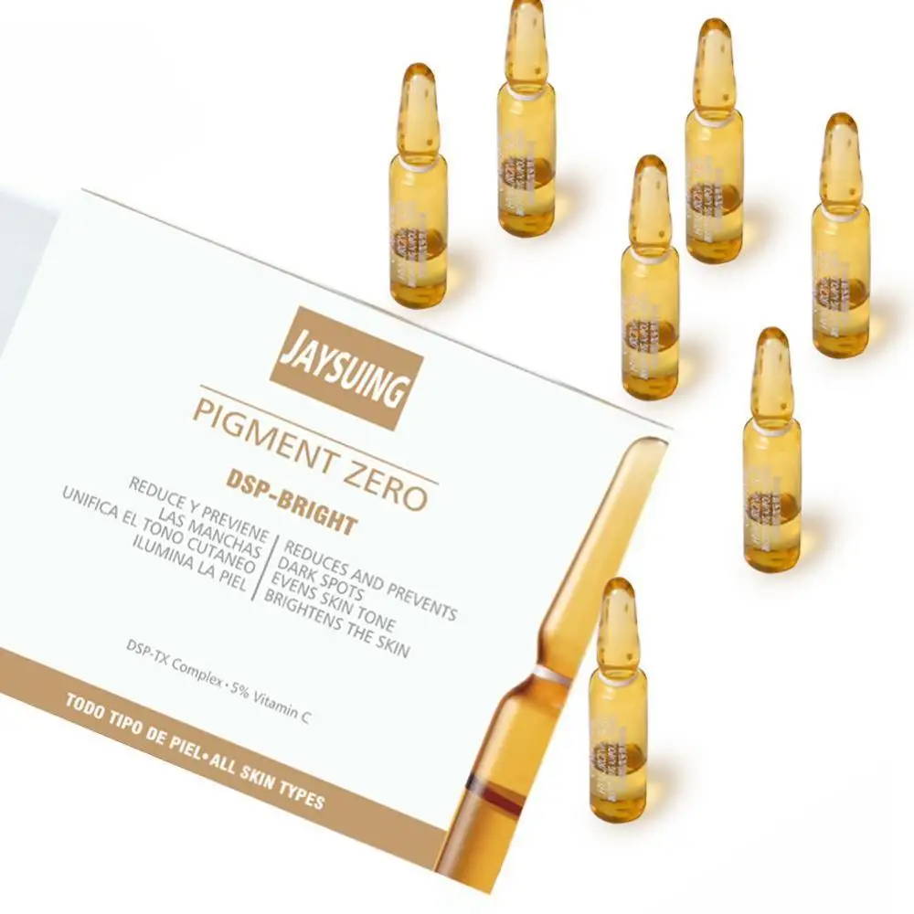 

1 Set Original Jaysuing Pigment Zero DSP-Bright Dark Spots Ampoules 30x2ml Face Freckle Remove Whitening Serum