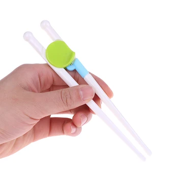 

Learning Training Chopsticks Plastic Beginner Chopsticks Kids Training Helper Portable Children Tableware