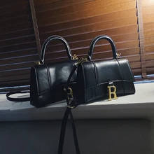 Французская маленькая сумка в западном стиле, женская сумка, новинка, Корейская версия, модная переносная сумка-песочные часы