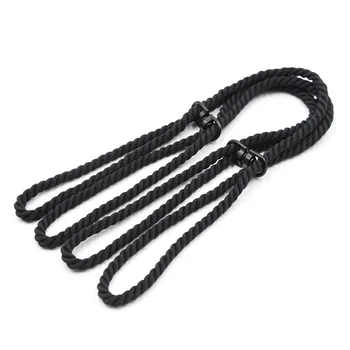 Soft Adjustable Erotic Slave Professional Bondage Rope Handcuffs Shibari Flirting Toys For Fetish Adults Games Wrist Restraint 3