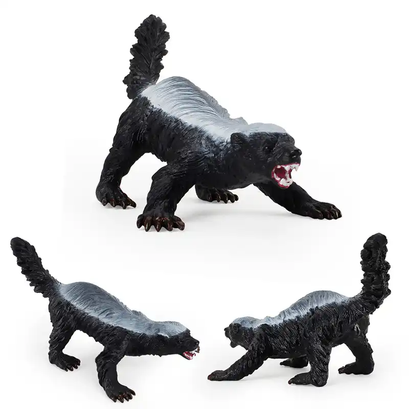 honey badger figurine