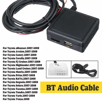 

HIFI SD MIC USB Audio bluetooth Receiver stereo Aux Cable Adapter For Toyota Camry 4Runner for Avalon 2007-2009