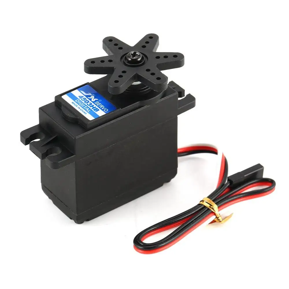 

JX PDI-4503HB 3.95 kg Steering Digital Plastic Gear Core Servo Torque for RC Car Boat Big Wooden Fixed Wing Drone