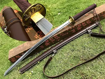 

HandMade Battle Ready Japanese Sword Samurai Katana Sharp Folded Damascus Steel Blade