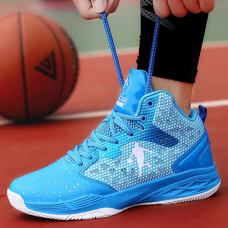 blue basketball shoes womens