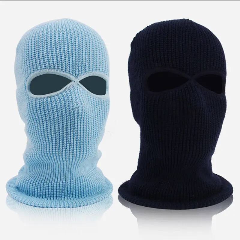 Зимние теплые шапки бини для мужчин, бандана с черепом, теплая Балаклава для шеи, маска для лица Wargame, маска спецназа унисекс