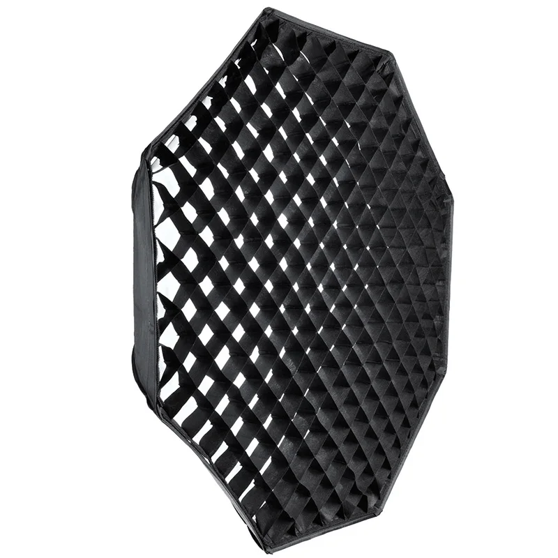 Софтбокс Godox 120 см 4" восьмиугольник сотовый софтбокс с решеткой мягкая коробка с креплением Bowens для студийной вспышки