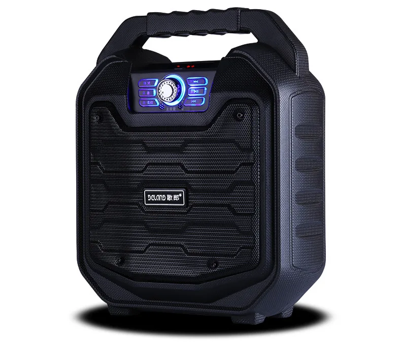 S26 Bluetooth портативный динамик для улицы Танцевальная вечеринка школа музыкальный плеер Пульт дистанционного управления AUX TF U диск FM светодиодный беспроводной сабвуфер