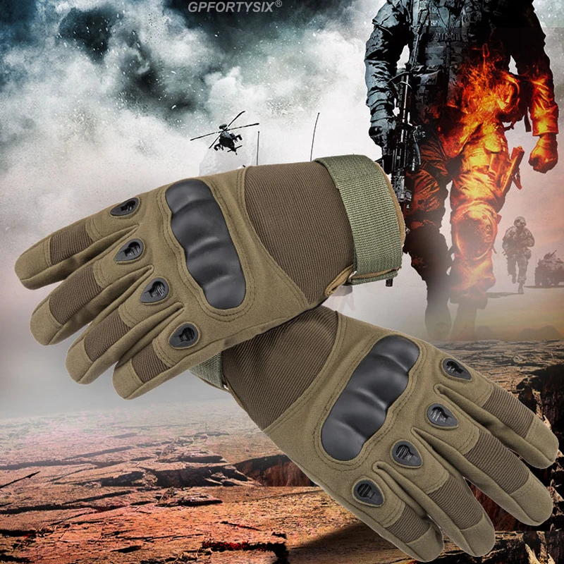 

Motorcycle Gloves Tactical Half / Full Finger Gloves Military Army Paintball Airsoft Outdoor Shooting Carbon Hard Knuckle Gloves