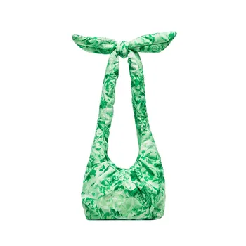 

2020 Luxury Summer Light Bow Shoulder Bag Fashion Nylon High Capacity Crossbody Bags for Women Female Simple Crossbody Handbags