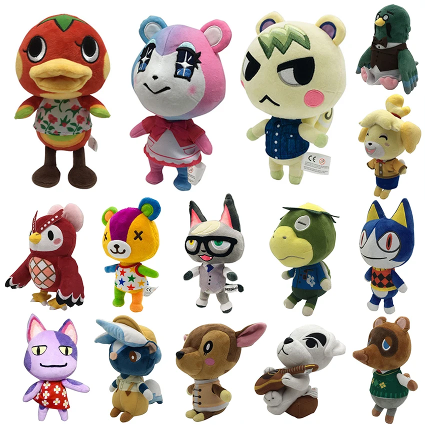 25 см животный пересекающийся плюшевый игрушка мультфильм Amiibo marshal редкие