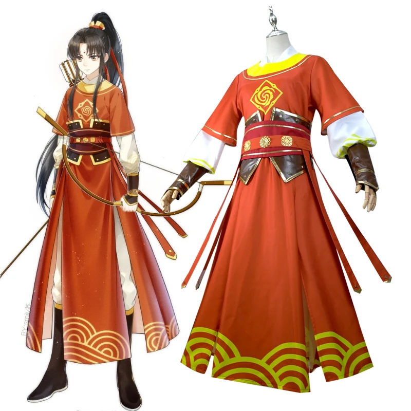 Аниме Jin Ling Mo Dao Zu Shi Косплей Костюм Grandmaster of Demonic культивирование езда костюм, полный набор