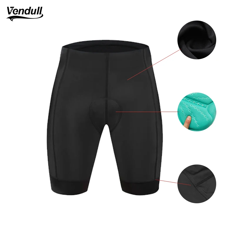 Cycling Bib Shorts Whole Black Bicycle Bib Shorts Men Outdoor Wear Bike Cycling Pants Coolmax Gel Padded Riding Bib Shorts Cycling