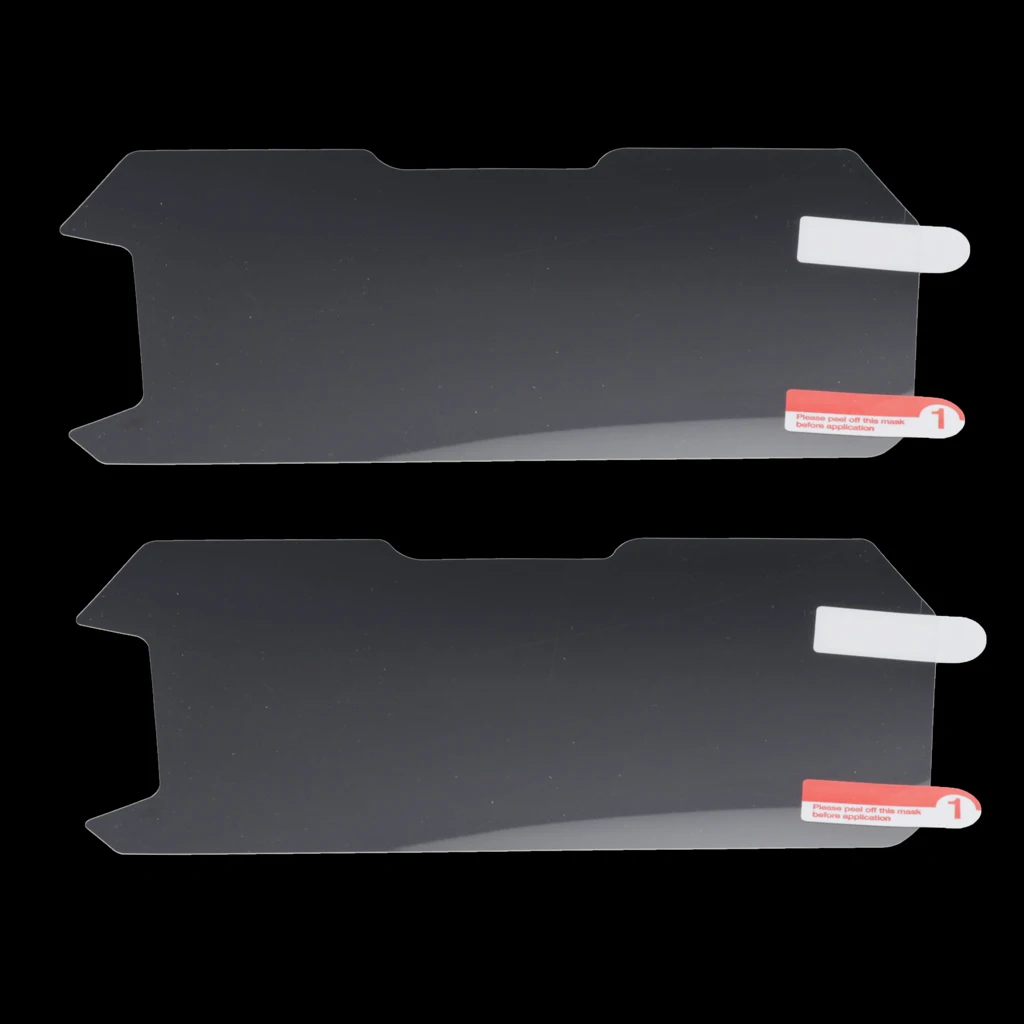 2 Set Motorcycle Screen Protector Scratch Protector For Instrument Dashboard, Suitable For  CB150R 2018, 100 X 100mm