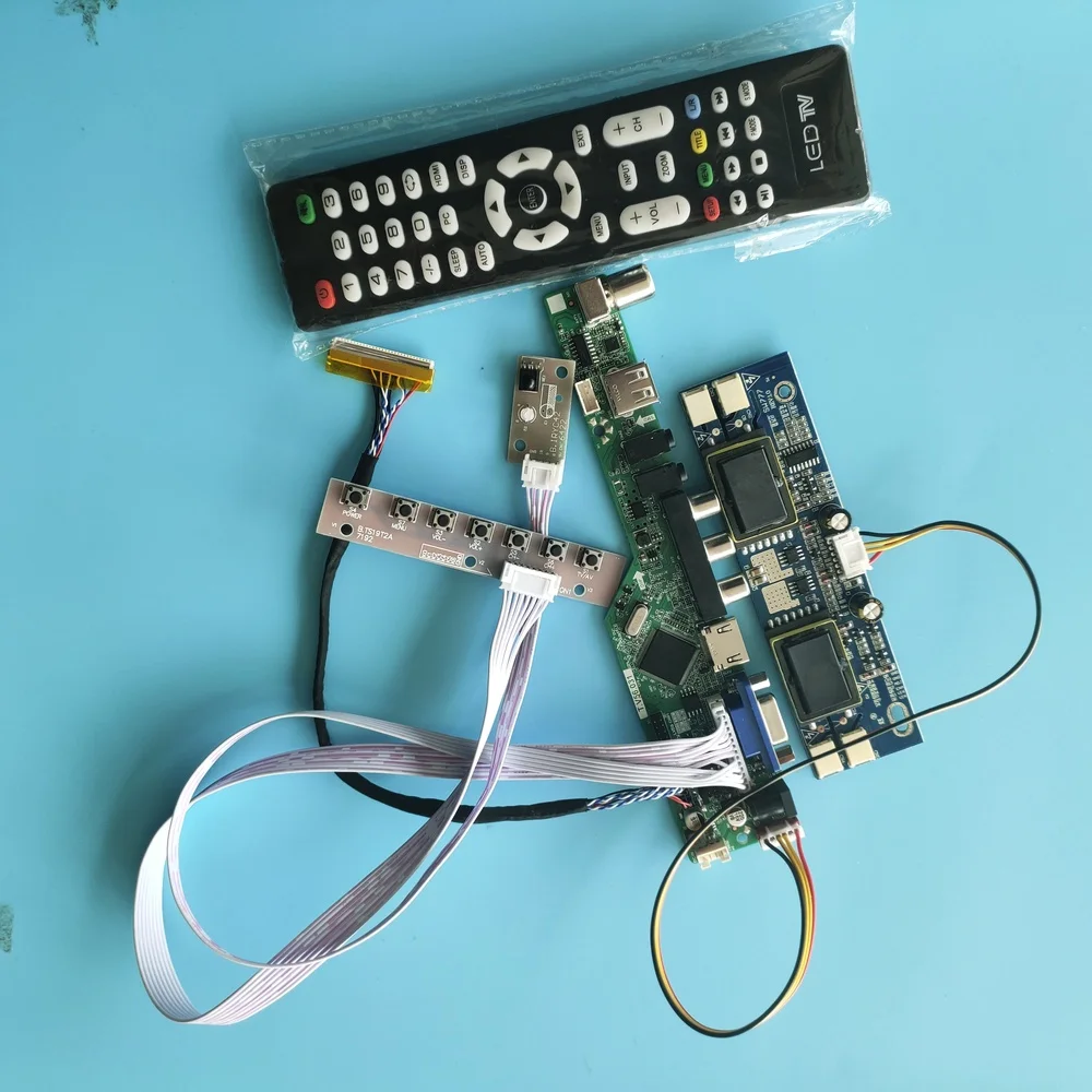 

Для M201EW02 V0 комплект ЖК-интерфейса USB AV TV card 1680X1050 20,1 "цифровой сигнал 30pin 6 ламп контроллер платы разрешение