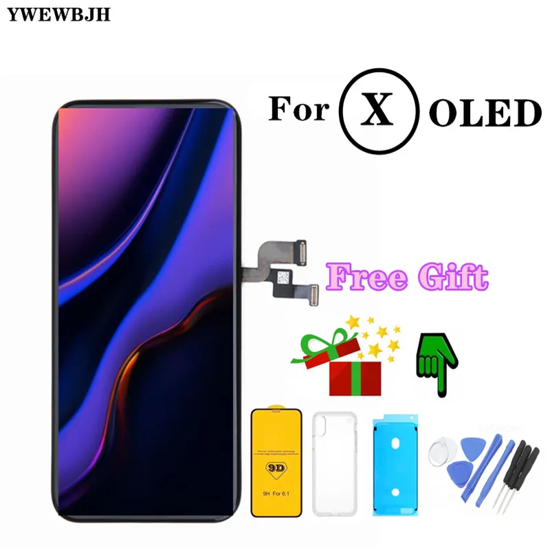 High Quality OLED For i Phone X Display No Dead No spot Digitizer Assembly for i Phone X XR XS OLED TFT OEM Screen Replacement High Quality OLED For i Phone X Display No Dead No spot Digitizer Assembly for i Phone X XR XS OLED TFT OEM Screen Replacement