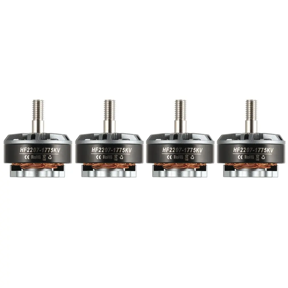 1/4 шт HGLRC пламя 2207 1775KV 5-6S бесщеточный двигатель для RC FPV гоночный Дрон RC Самолет Вертолет Мультикоптер пропеллер