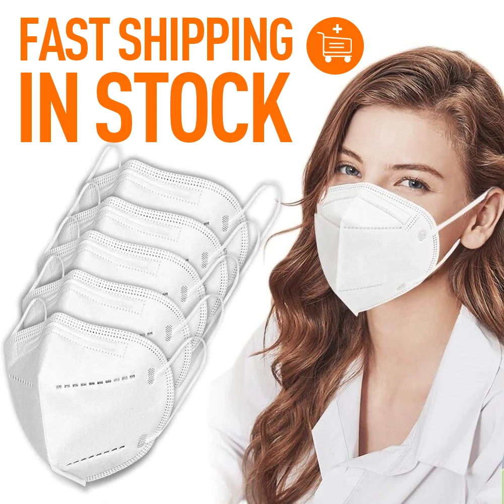 

20 pcs N95 Face Masks 5-Ply KN95 Dust Mask Adult pm2.5 Anti-fog Haze Face Mask Reusable Protective Masks