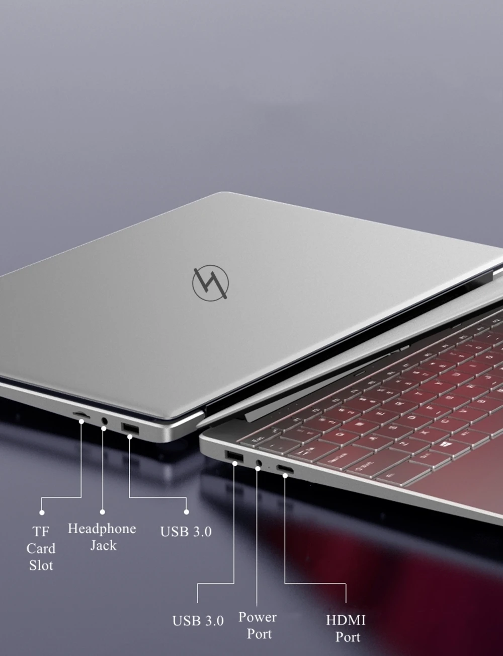 LHMZNIY 15.6 inch Notebook Fingerprint unlock Intel Core I3 5005U 8GB RAM laptop 256GB 512GB 1TB SSD Gaming notebook WiFI Webcam