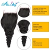 Ali Sky Brazilian Loose Wave Closure 5x5 Lace Closure Remy Hair Frontal Closure 100% Human Hair Closure Natural Hair Closure 5X5 2
