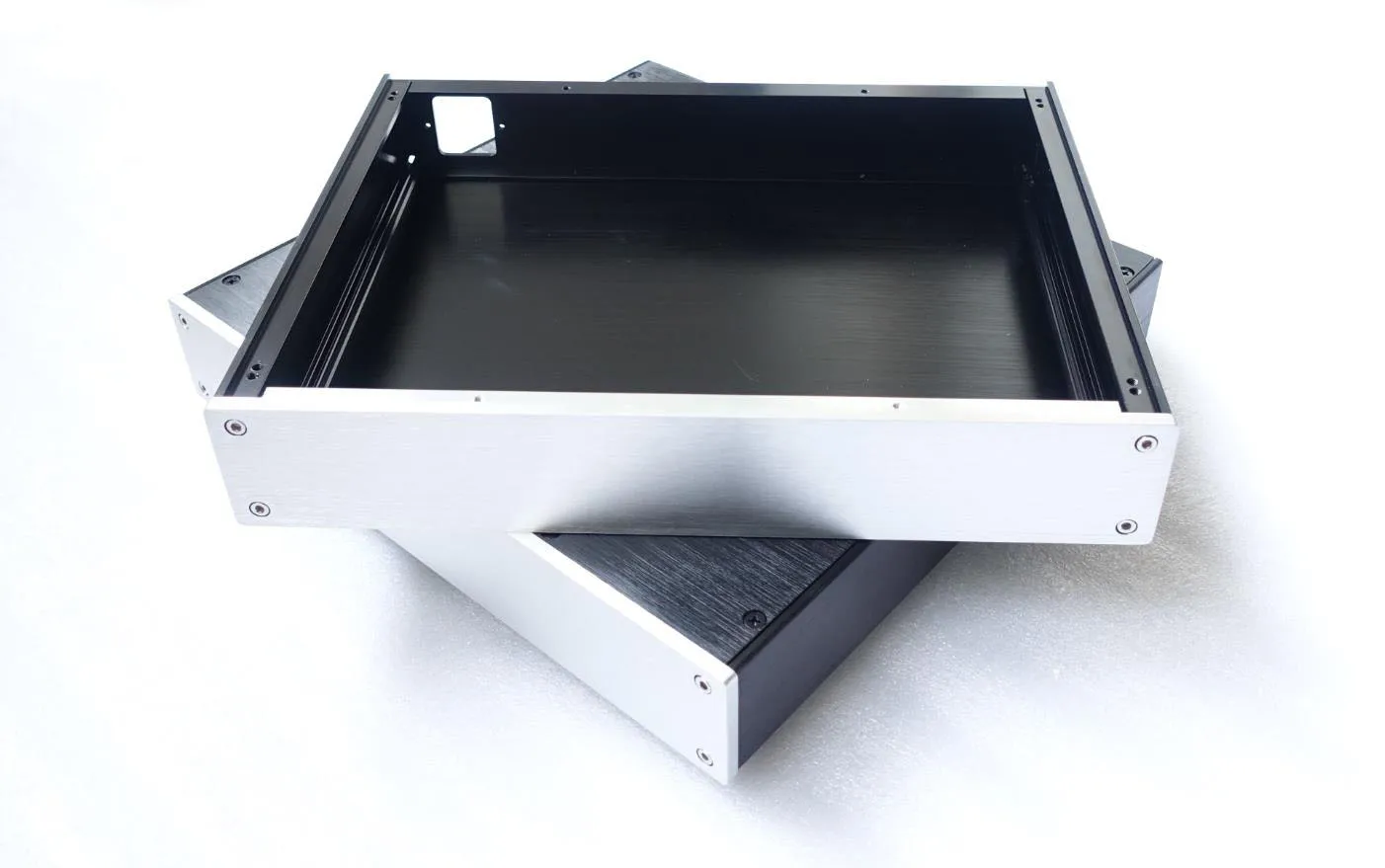 Full aluminum 3205 power amplifier chassis psu enclosure HIFI preamp box dac case 320*55*246mm