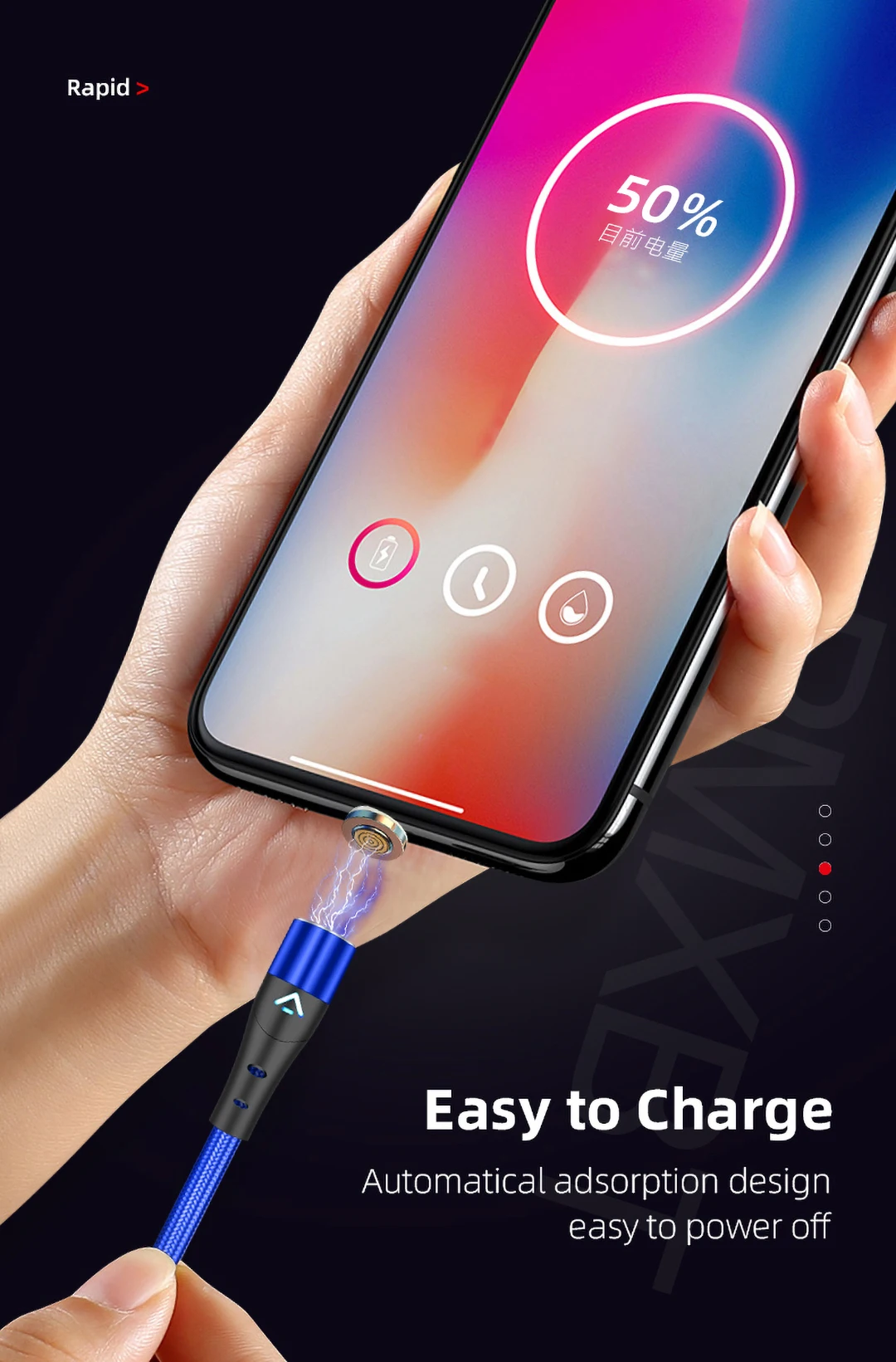 1 м 2 м Магнитный кабель Micro usb type C Быстрая зарядка Microusb type-C Магнитный зарядный провод USBC для iphone 11 samsung S10 usb кабель