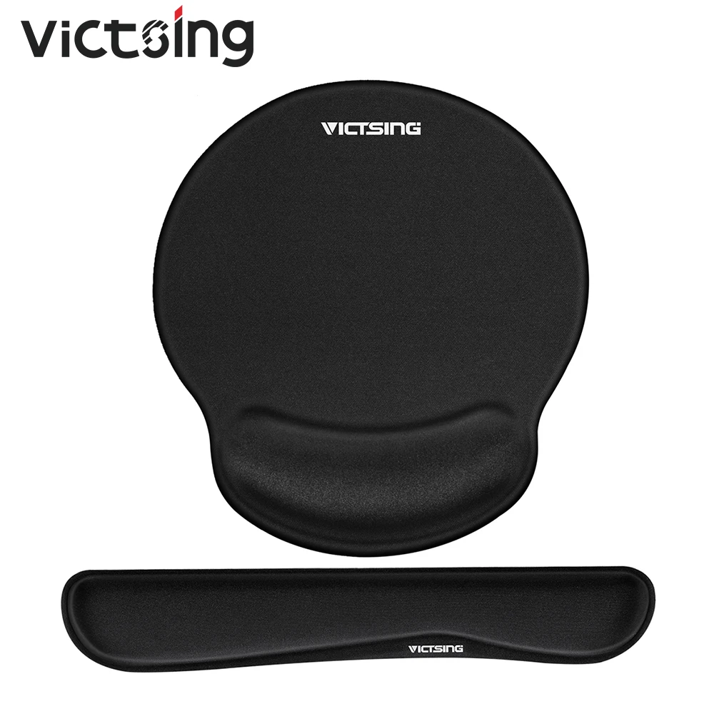 Original Victsing Mouse Pad And Keyboard Wrist Rest With Wrist Support Memory Foam Set Mousepad