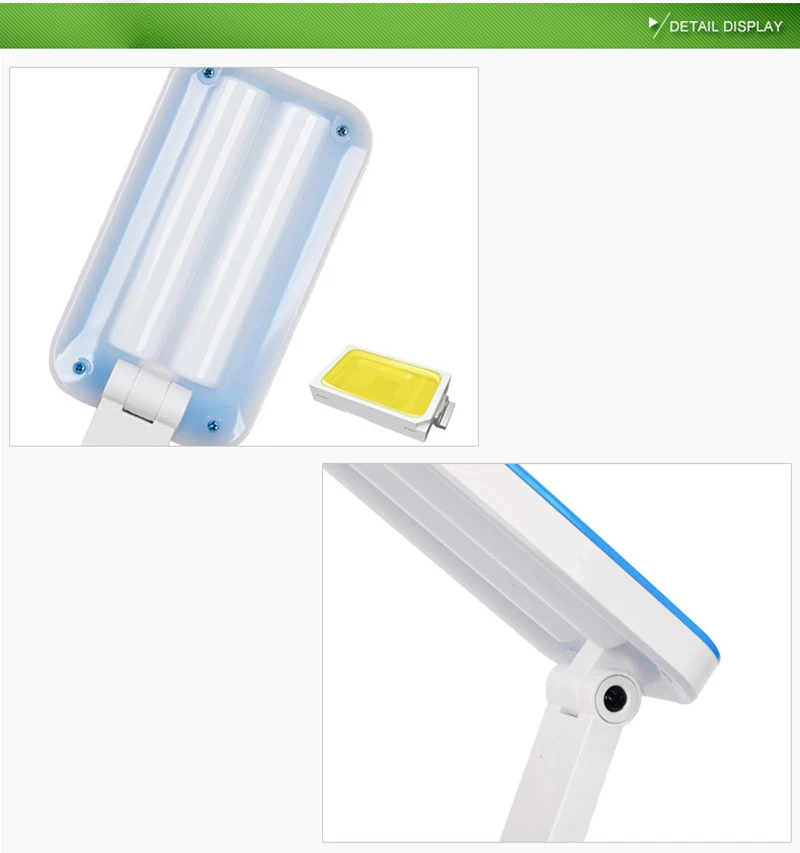 USB светодиодный Настольный светильник с двумя киосками, светильник, настольная лампа, 24 светодиодный светильник, складной белый светильник, настольная лампа для чтения маникюра