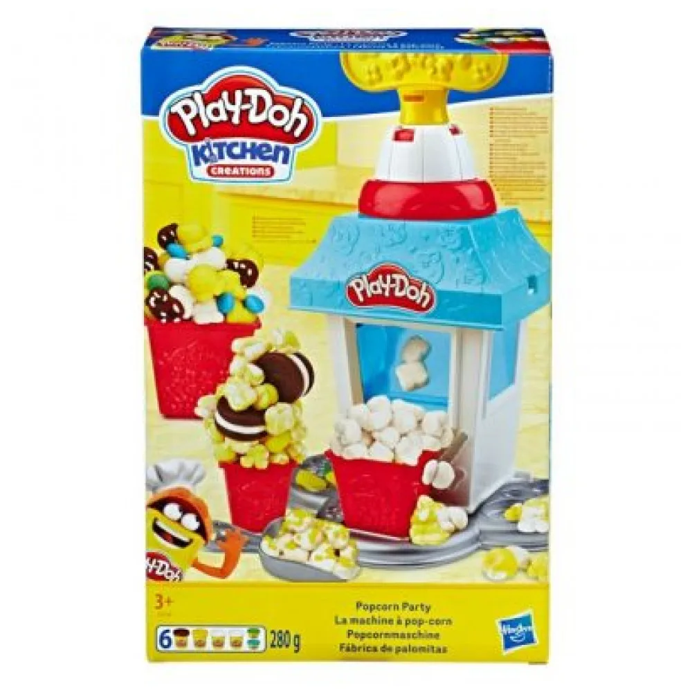 Набор для лепки Плей-До Попкорн-вечеринка Play-Doh Hasbro E5110
