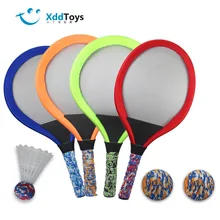Детская игрушка ракетка набор пляжный экспорт ткань EVA Мяч Волан детский сад подарок