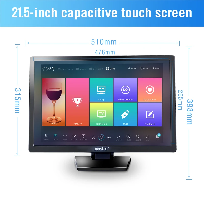 Anmite 22 TFT Lcd ġ  PC ɼ, ׼/  ġ ÷