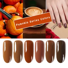 

Arte Clavo 15ml Pumpkin Series Colors Gel Nail Polish Hybrid Lacquer Varnish Soak Off UV LED Nail Art Gel For Manicure Primer