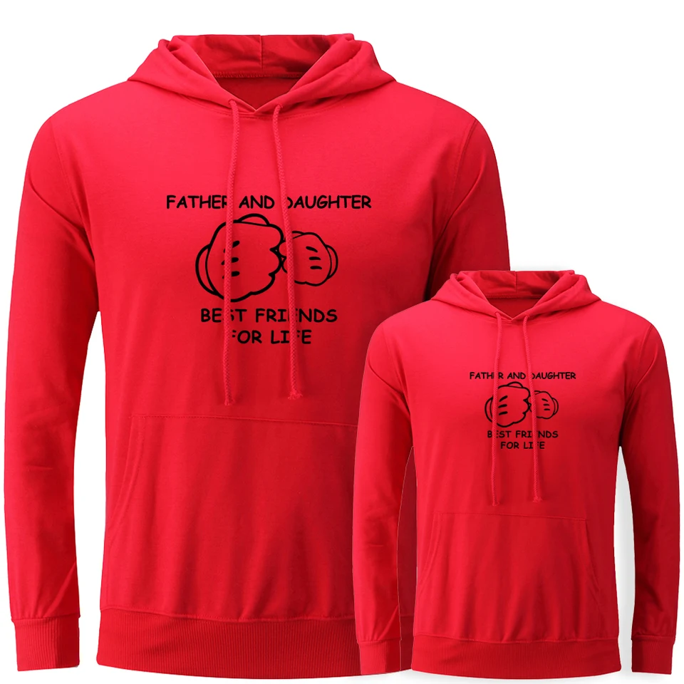 father and daughter hoodies