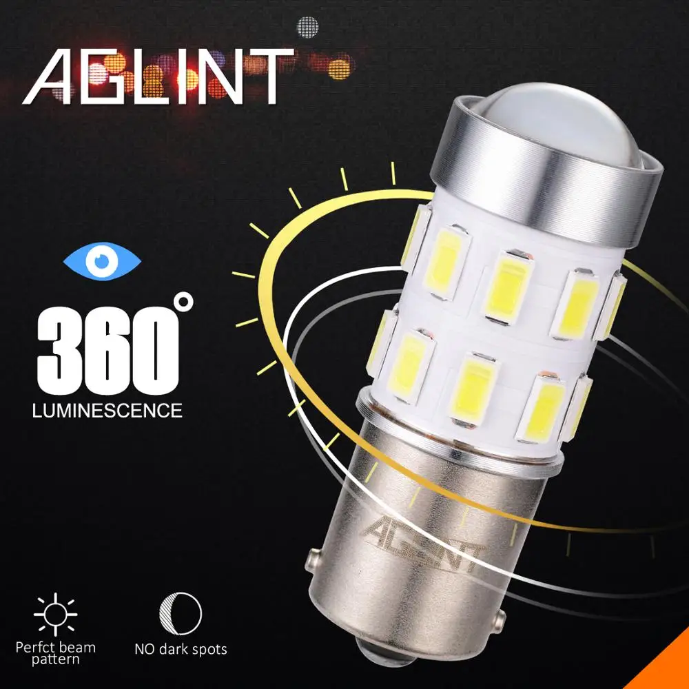 AGLINT-ڵ LED  24smd, 1156 K (, BA15S),  õ,  Ĺ̵, RV , 2 , 2 