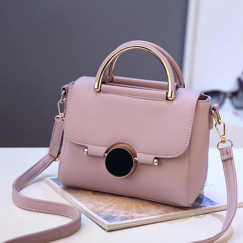 

2019 Spring And Summer New Style Casual Korean-style WOMEN'S Bag Handbag Shoulder Simple Versitile Fashion Hot Selling Mommy Bag