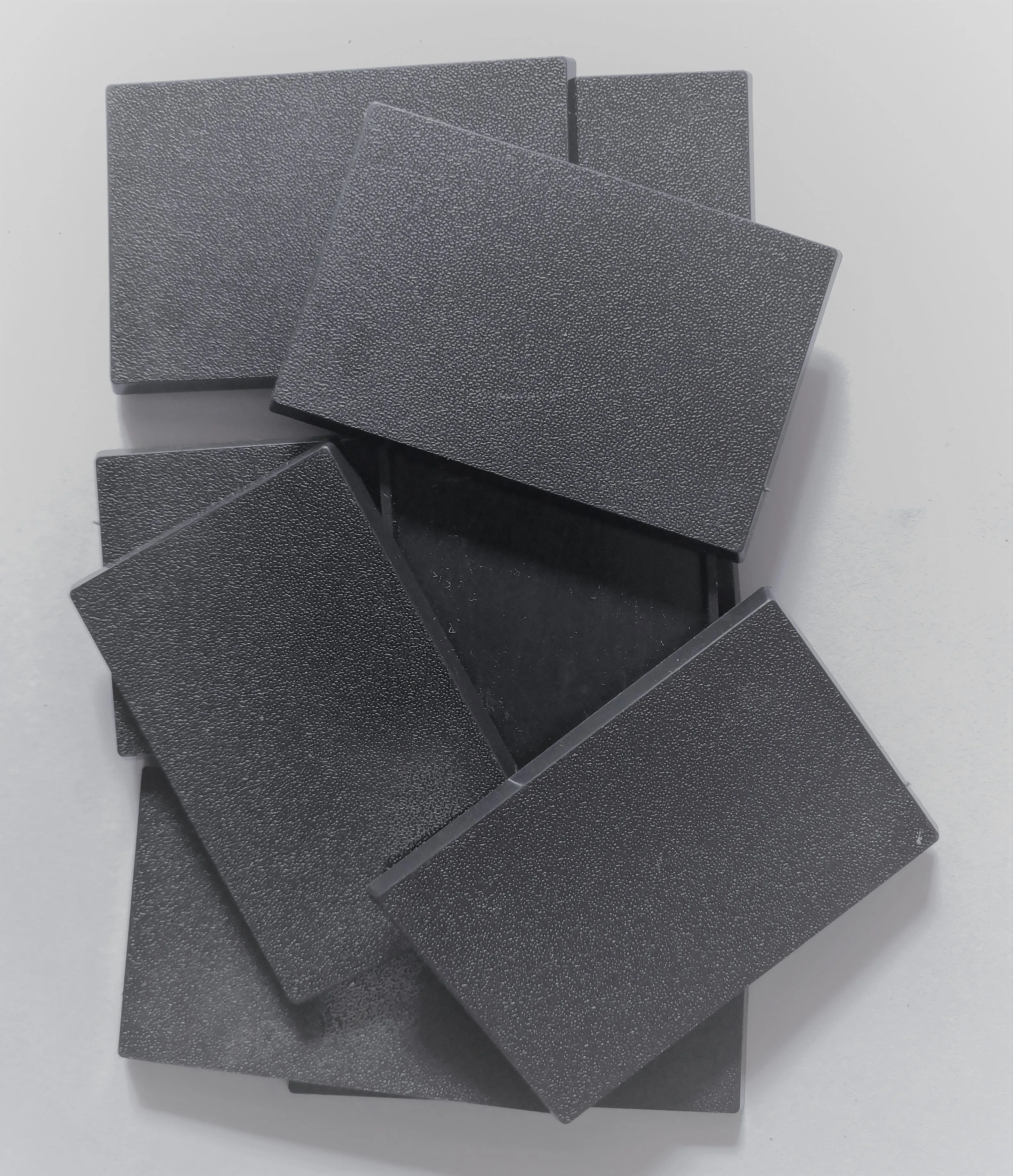 Lote de 10 Uds. De Base rectangular de 50x75mm para juegos de mesa de Wargames en miniatura
