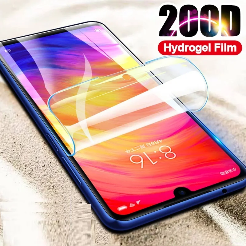 HD Protective Glass For ZTE Blade V10 Vita Hydrogel Film 10 A7 Prime Axon 11 5G Screen Protector | Мобильные телефоны и