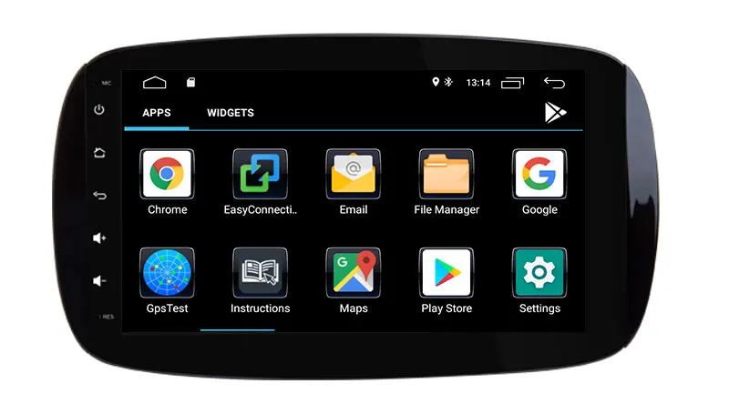 Perfect 9 Inch Android 9.0 Car Radio Stereo Systemr Navigation For Mercedes Benz smart Fortwo WIFI GPS Multimedia TPMS BT Carplay 2