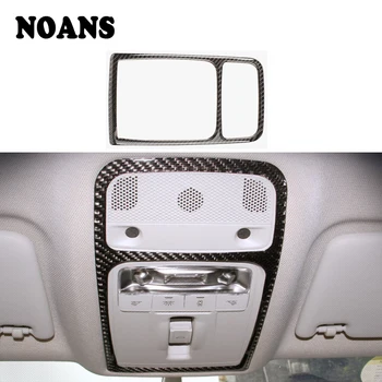 

NOANS 1pc Carbon Fiber Roof Reading Lamp Panel Trim Stickers Decorated Frame Protector For Audi A3 8V 2014-2016 Accessories
