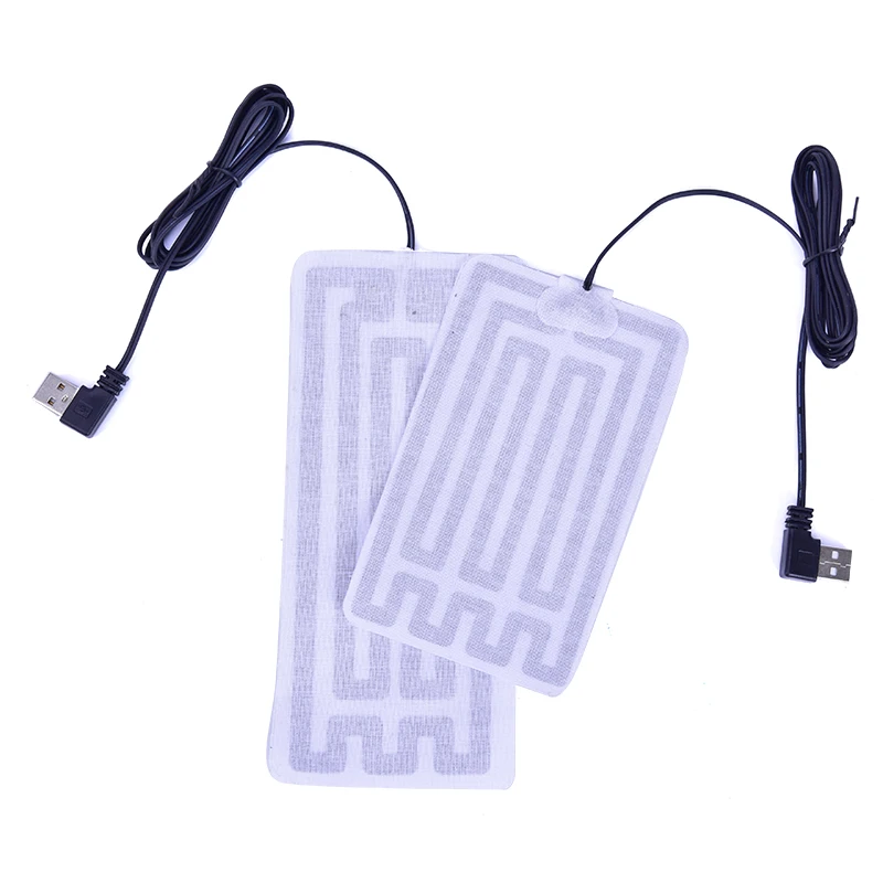 5V Carbon Fiber Heating Pad heated pads Hand Warmer USB Heating Film Electric Winter Infrared Fever Heat Mat For Family Or Outdoor 1pc