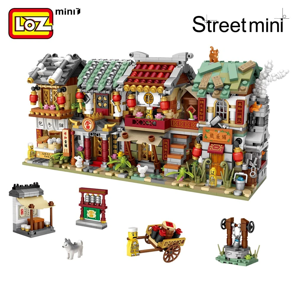LOZ Mini Block Mini Street City China 