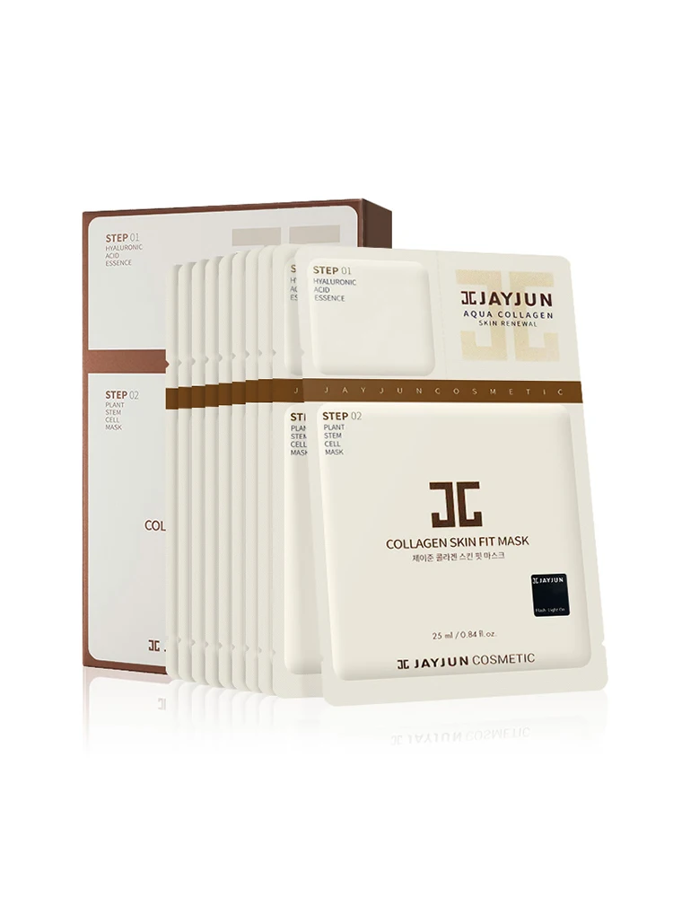 Оригинальный JayJun коллаген кожи Подходит маска пакет гинсена влаги лифтинг белый